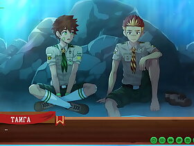 Game: Friends Ribald path 2, part 23 - A frank conversation with Taiga (russian voiceover)