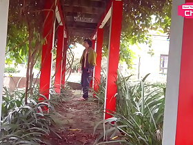 [Hansel Thio Channel] Public Nude - Unanticipated Horny When I Survey China Town Garden As A catch Election Chinese Innovative Year Party Part 1