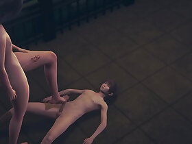 Genshin Impact Yaoi Venti Blowjob and Footjob Sissy crossdress Japanese Asian Manga Anime Game Porn Delighted